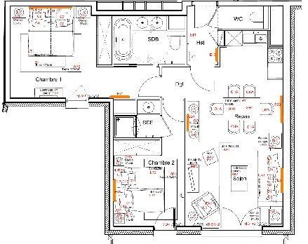 Appartements Carre Blanc - Courchevel 1550