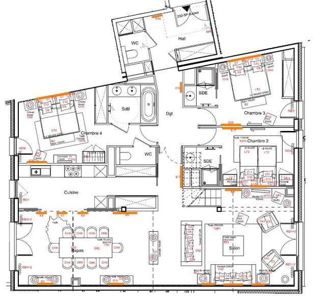 Appartements Carre Blanc - Courchevel 1550
