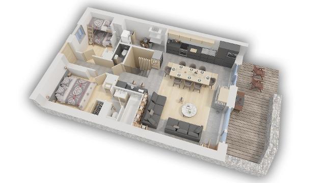 Appartements Residence Centauree - Val d'Isère Le Châtelard