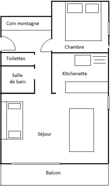 Appartements Barons - Méribel Centre 1600