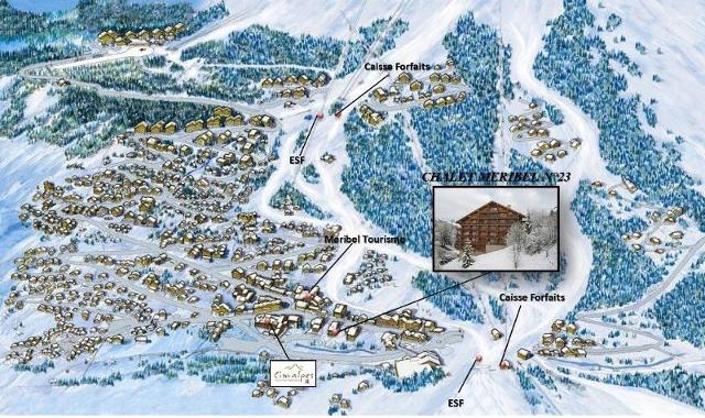 Le Chalet De Meribel - Méribel Centre 1600