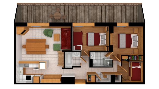 Appartements Balcons De Pralong - Courchevel 1850
