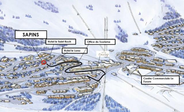 Appartements Residence Les Sapins - Courchevel 1850