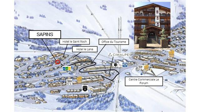 Appartements Residence Les Sapins - Courchevel 1850