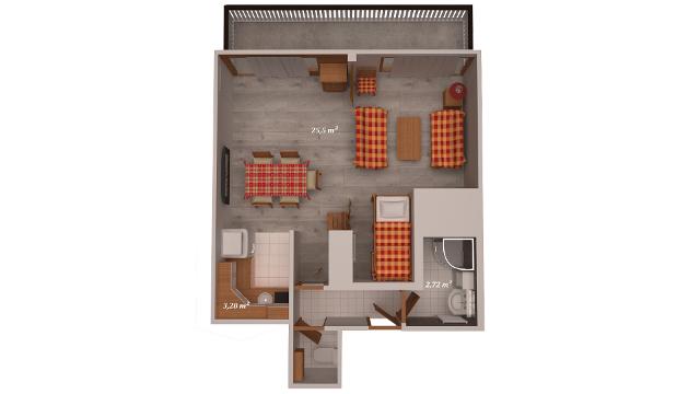 Appartements La Croix De Verdon - Courchevel 1650