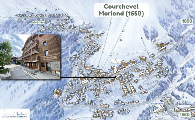 Appartements Le Ceylan - Courchevel 1650