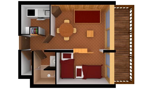 Appartements Ourse Bleue - Courchevel 1650