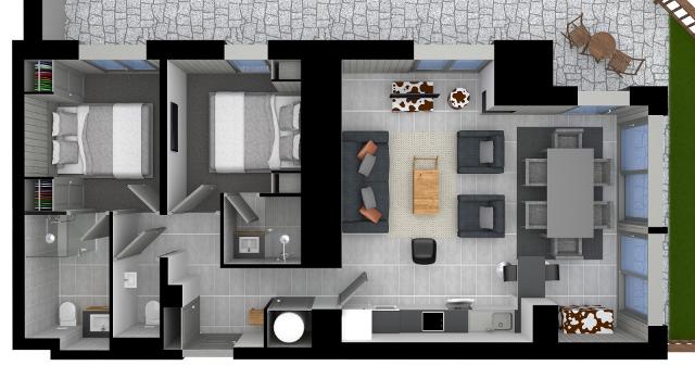 Chalet Les 3 Vaches - Courchevel 1650