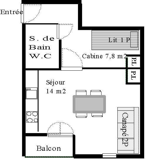 Appartements St Sebastien 1 - Aussois