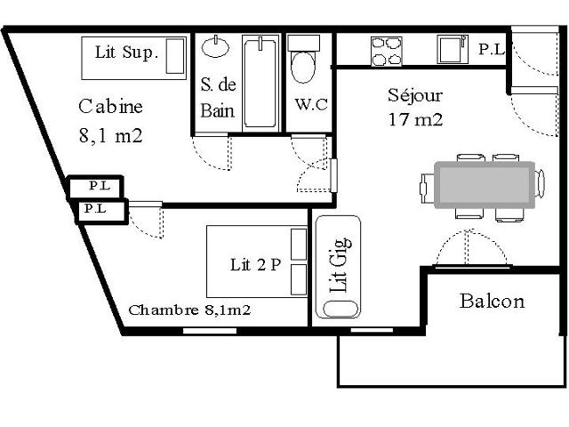 Appartements St Sebastien 1 - Aussois