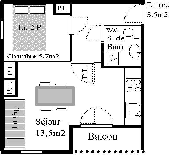 Appartements St Sebastien 1 - Aussois