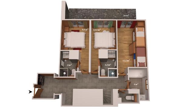 Appartements Kiriole - Courchevel 1650