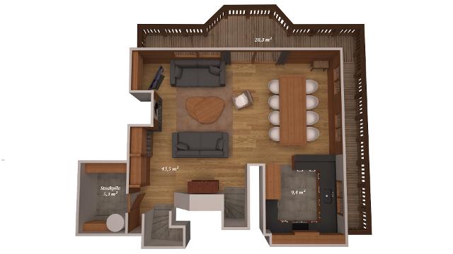 Appartements Kiriole - Courchevel 1650