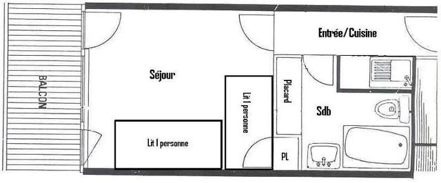 Appartements Le France - Plagne Centre