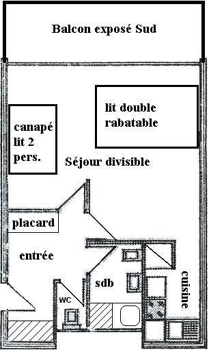 Appartements Le Jannu - Plagne Centre