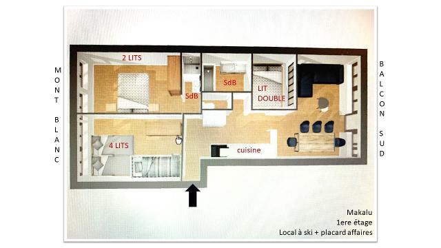 Appartements Le Makalu - Plagne Centre