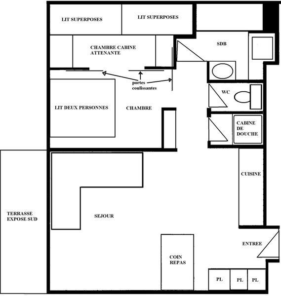 Appartements Le Fitz Roy - Plagne Centre
