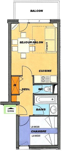 Appartements Turquoise - Plagne - Belle Plagne