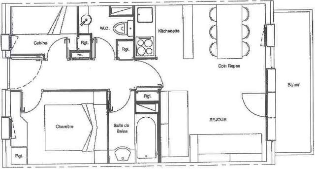 Appartements Le Mont Soleil B - Plagne Soleil