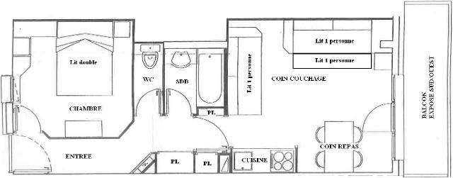 Appartements Le Mont Soleil B - Plagne Soleil