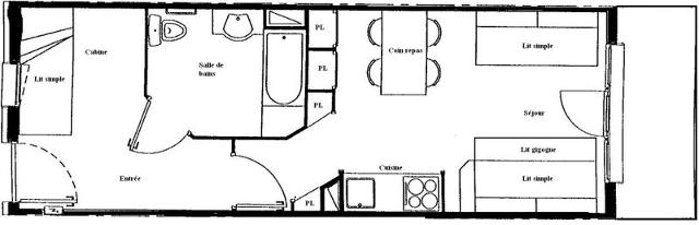 Appartements Le Mont Soleil A - Plagne Soleil