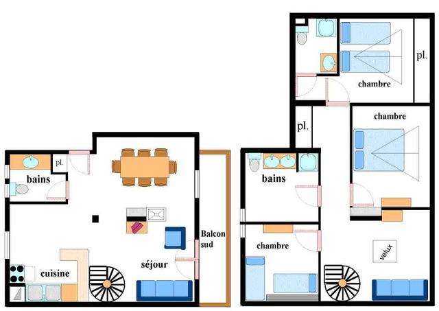 Appartements Jorcin Lanslebourg - Val Cenis Lanslebourg