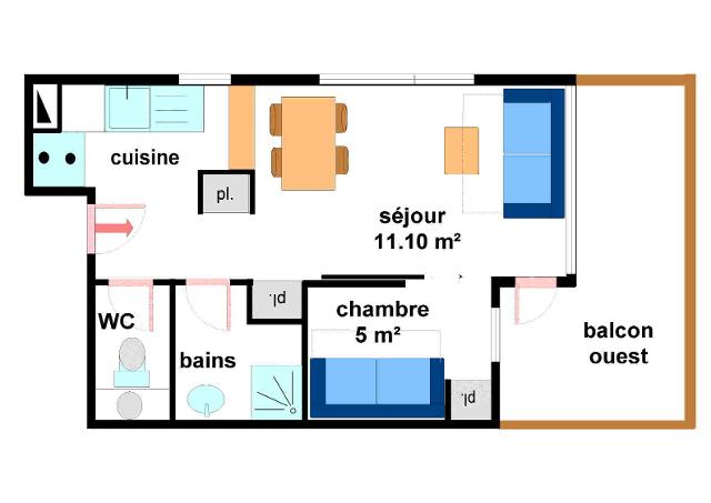 Appartements Pied De Pistes - Val Cenis Lanslevillard