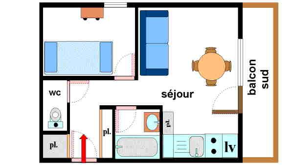 Appartements Colombaz - Val Cenis Lanslevillard