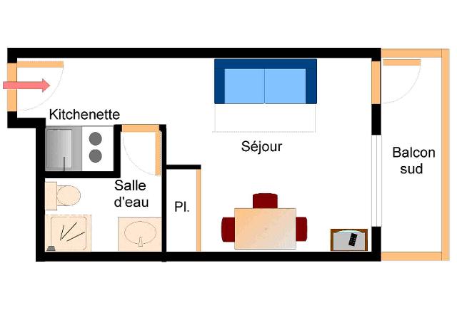 Appartements Colombaz - Val Cenis Lanslevillard