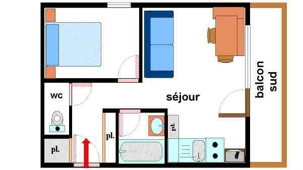 Appartements Colombaz - Val Cenis Lanslevillard