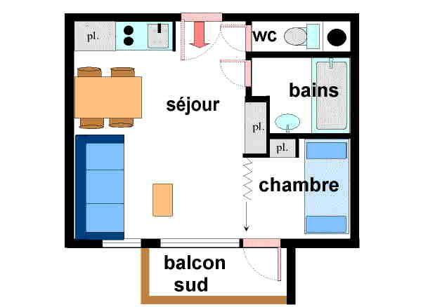 Appartements Sainte Anne - Val Cenis Lanslevillard