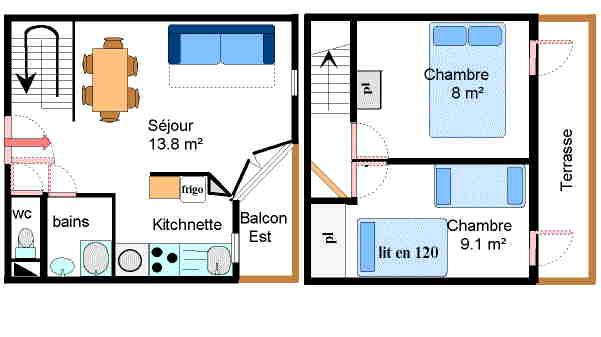 Appartements Chevallier - Val Cenis Lanslevillard