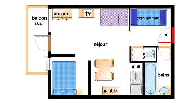 Appartements Triade - Val Cenis Lanslevillard