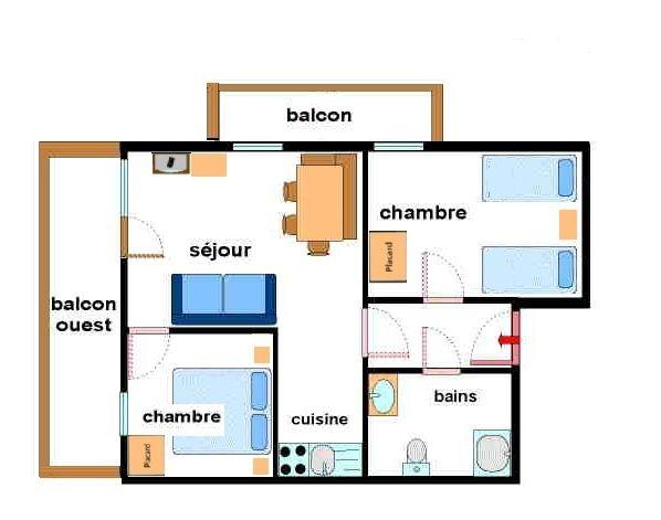 Appartements Valmonts - Val Cenis Lanslebourg