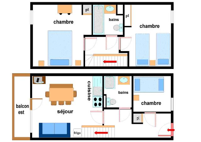 Appartements Valmonts - Val Cenis Lanslebourg