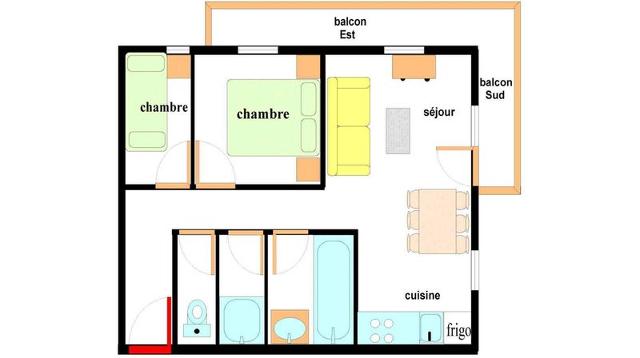 Appartements Les Alpages - Val Cenis Les Champs