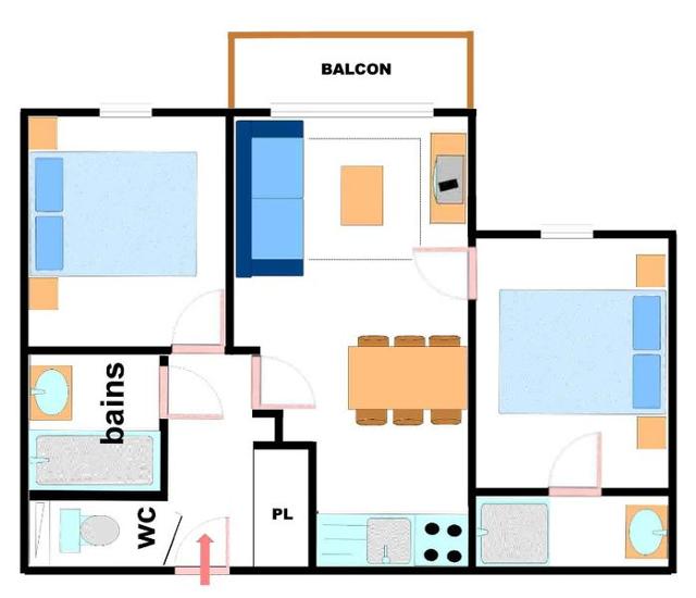 Appartements Les Alpages - Val Cenis Les Champs