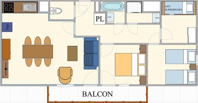 Appartements Les Alpages - Val Cenis Les Champs