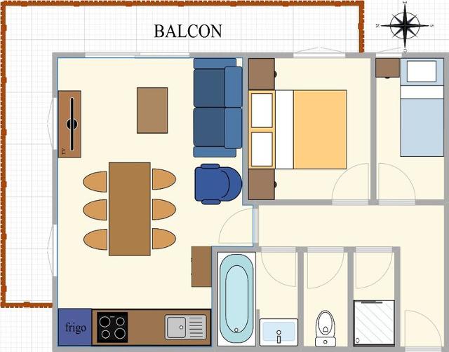 Appartements Les Alpages - Val Cenis Les Champs