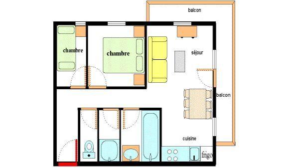 Appartements Les Alpages - Val Cenis Les Champs