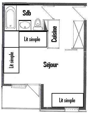 Appartements Les Gentianes - Plagne Villages