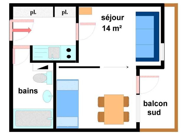 Appartements Bouvreuil - Val Cenis Lanslevillard