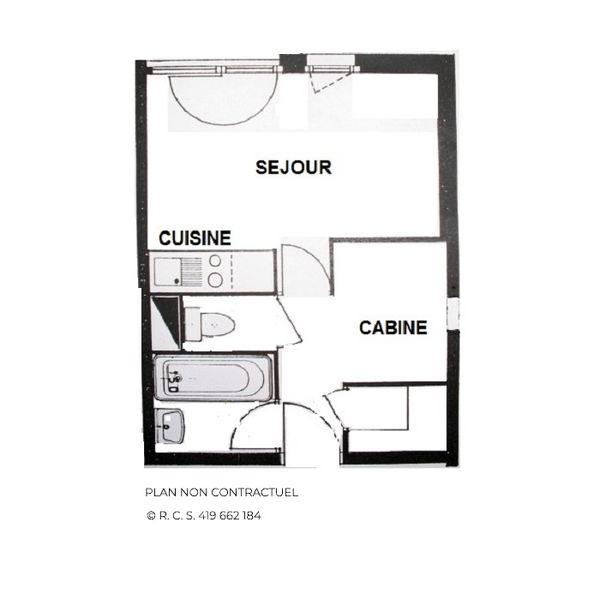 Appartements Gentianesmen - Les Menuires Reberty 1850