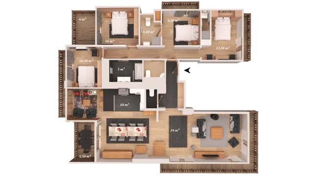 Appartements Aspen Lodge - Courchevel 1650