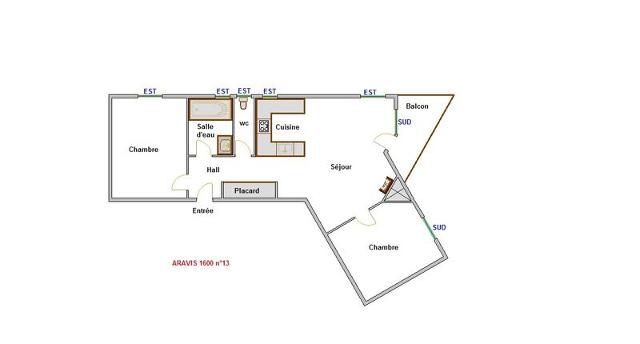 Appartements Aravis 1600 - La Clusaz
