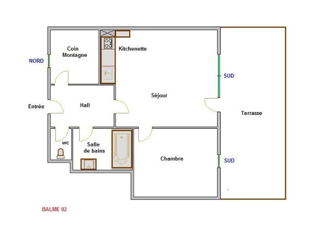 Appartements Balme I - La Clusaz