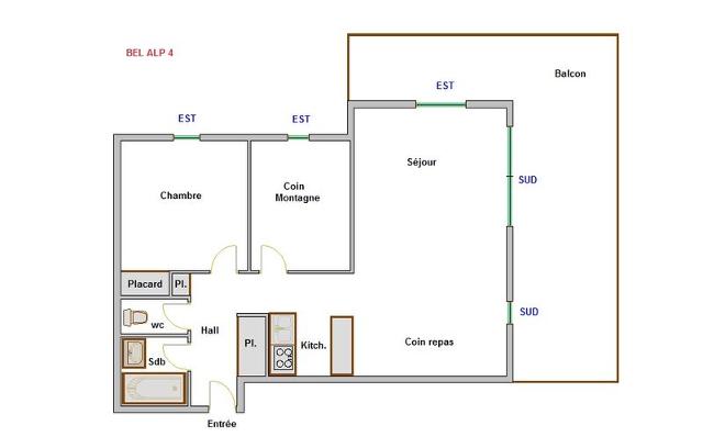 Appartements Bel Alp - La Clusaz
