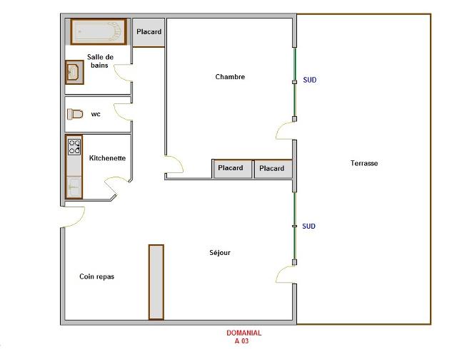 Appartements Domanial A - La Clusaz