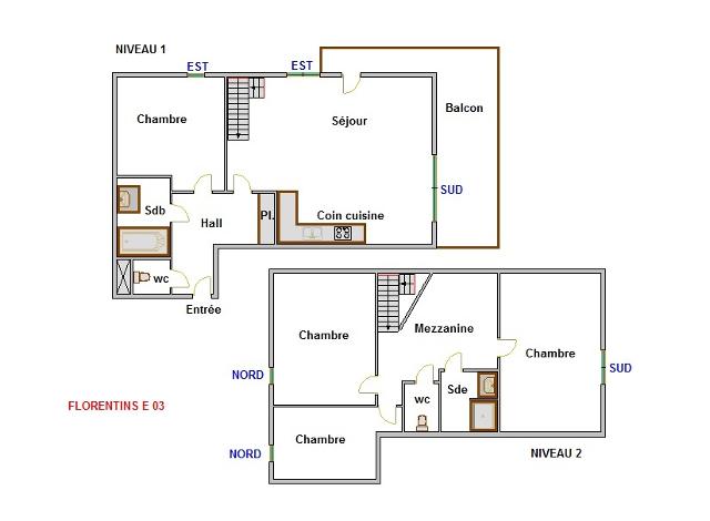 Appartements Florentins E - La Clusaz