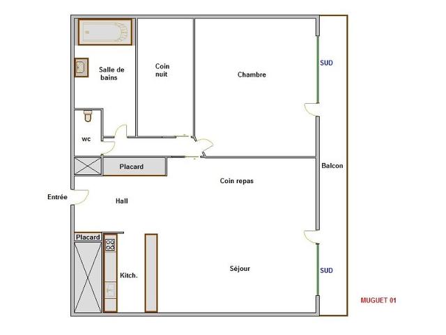 Appartements Muguet - La Clusaz